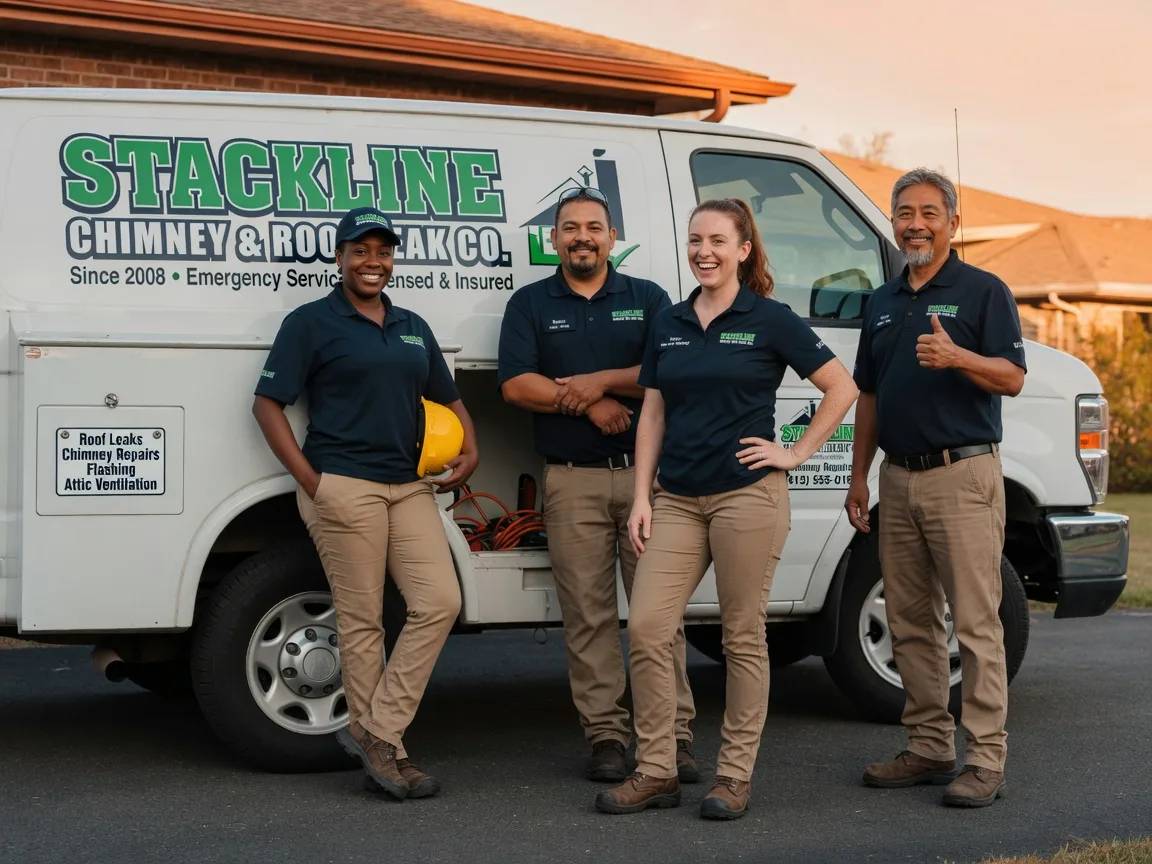 Chimney flashing repair company in Novi, MI